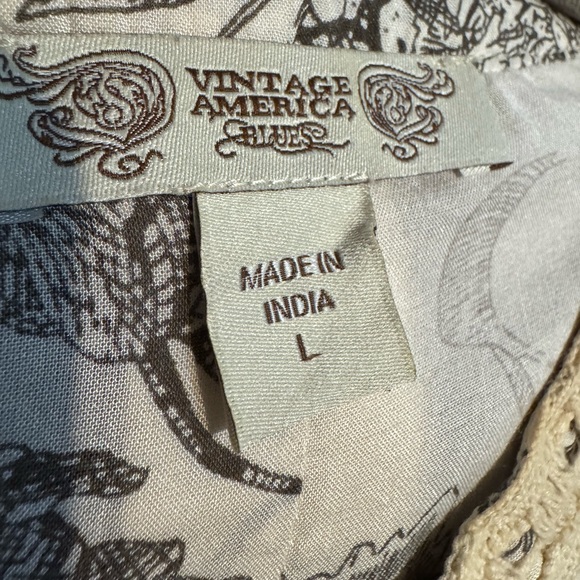 Vintage America Blues Top - Picture 2 of 2